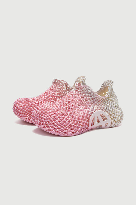 Exosonic Pink/White — three-quarter product