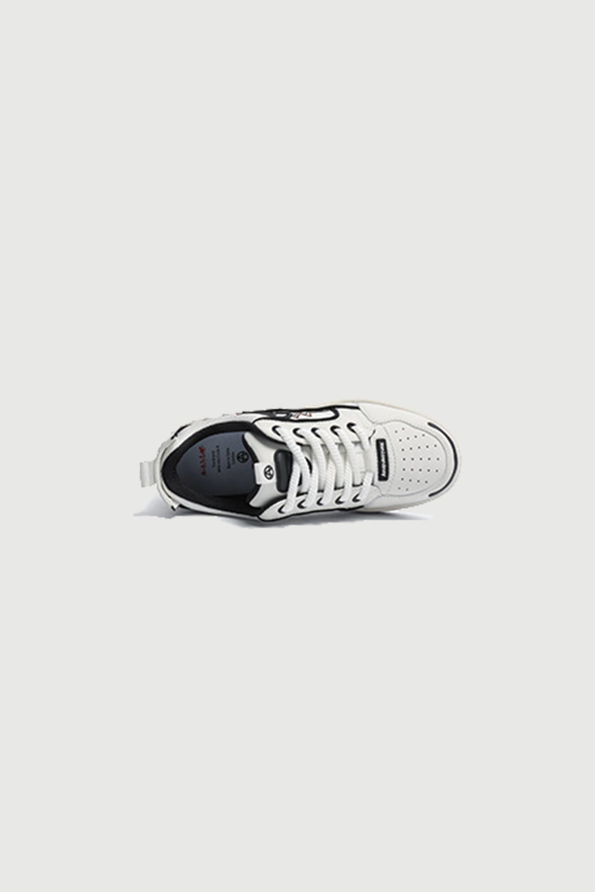 Curb Outline Ivory — top (single shoe)