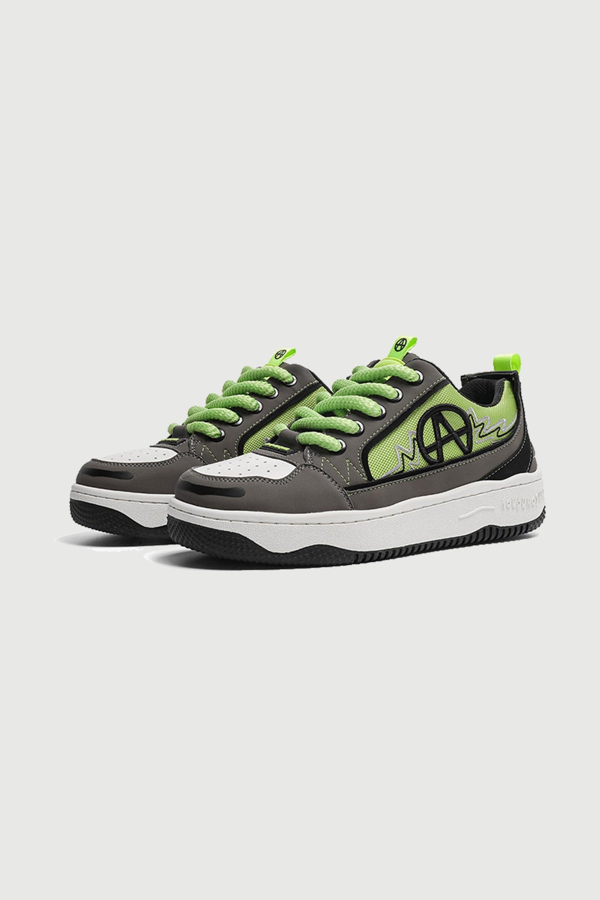 Curb Outline Dark Green — side view
