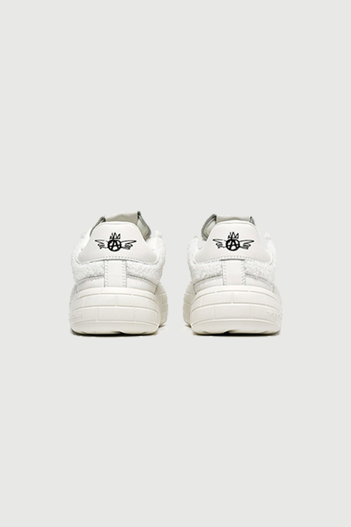 NYU Vulc Fleuri White — rear