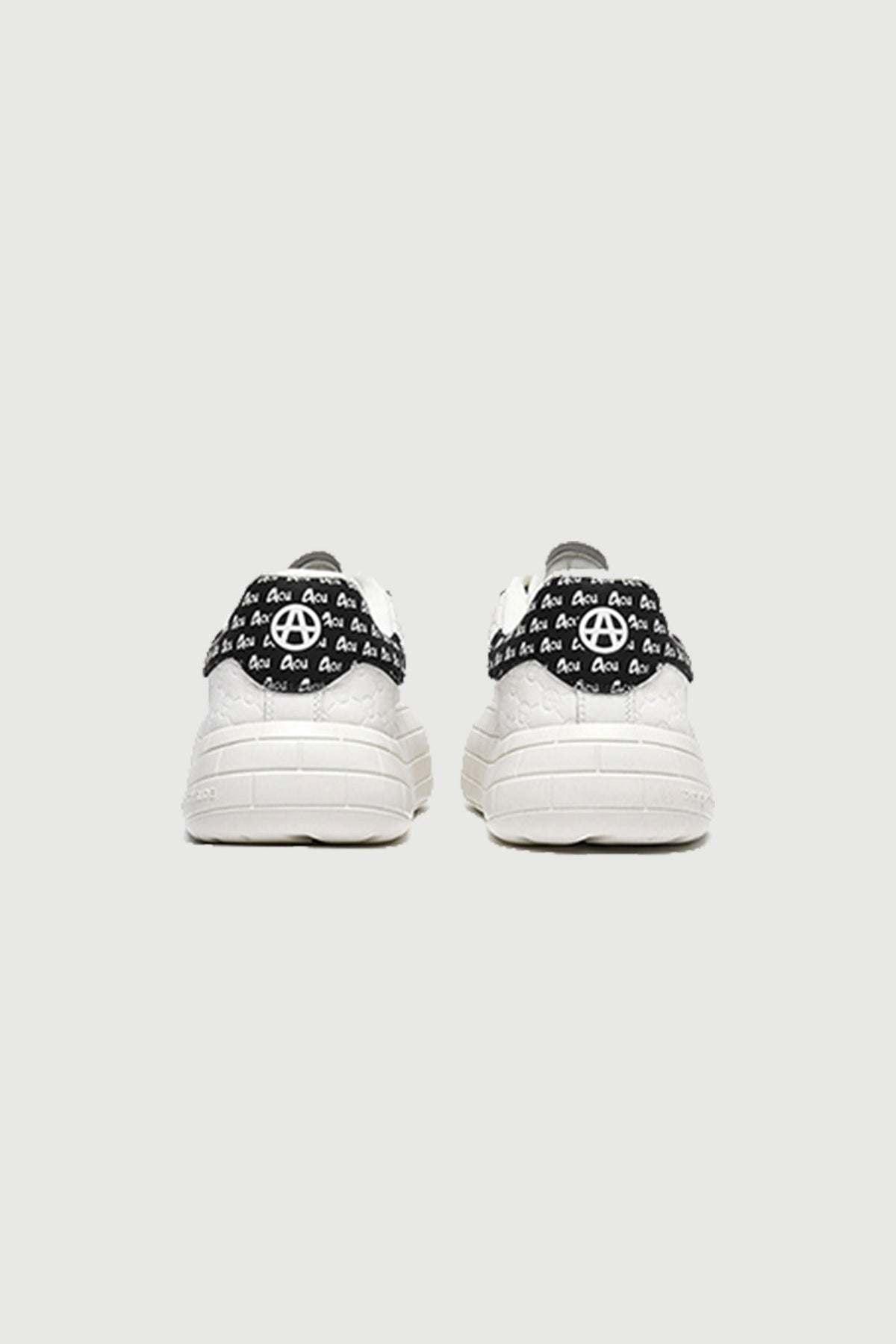 NYU Vulc Glyph White — rear