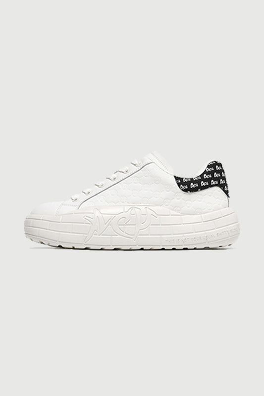 NYU Vulc Glyph White — side view