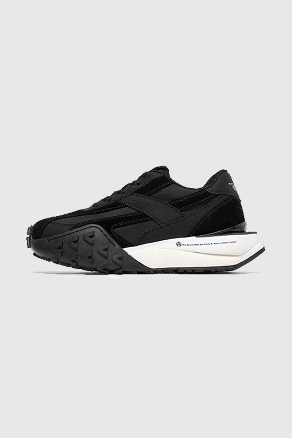 Delta Cross Black — side view