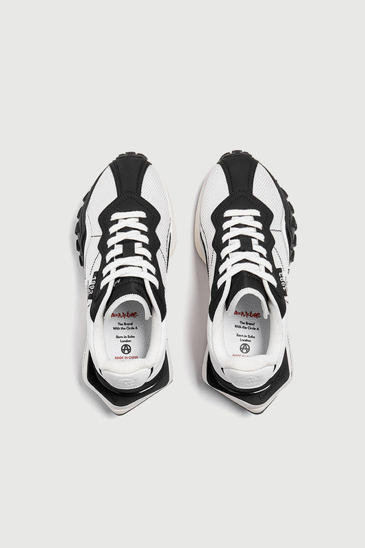 Delta Label Black/White — top