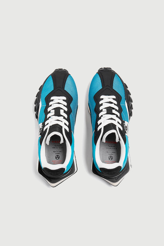 Delta Label Blue — top