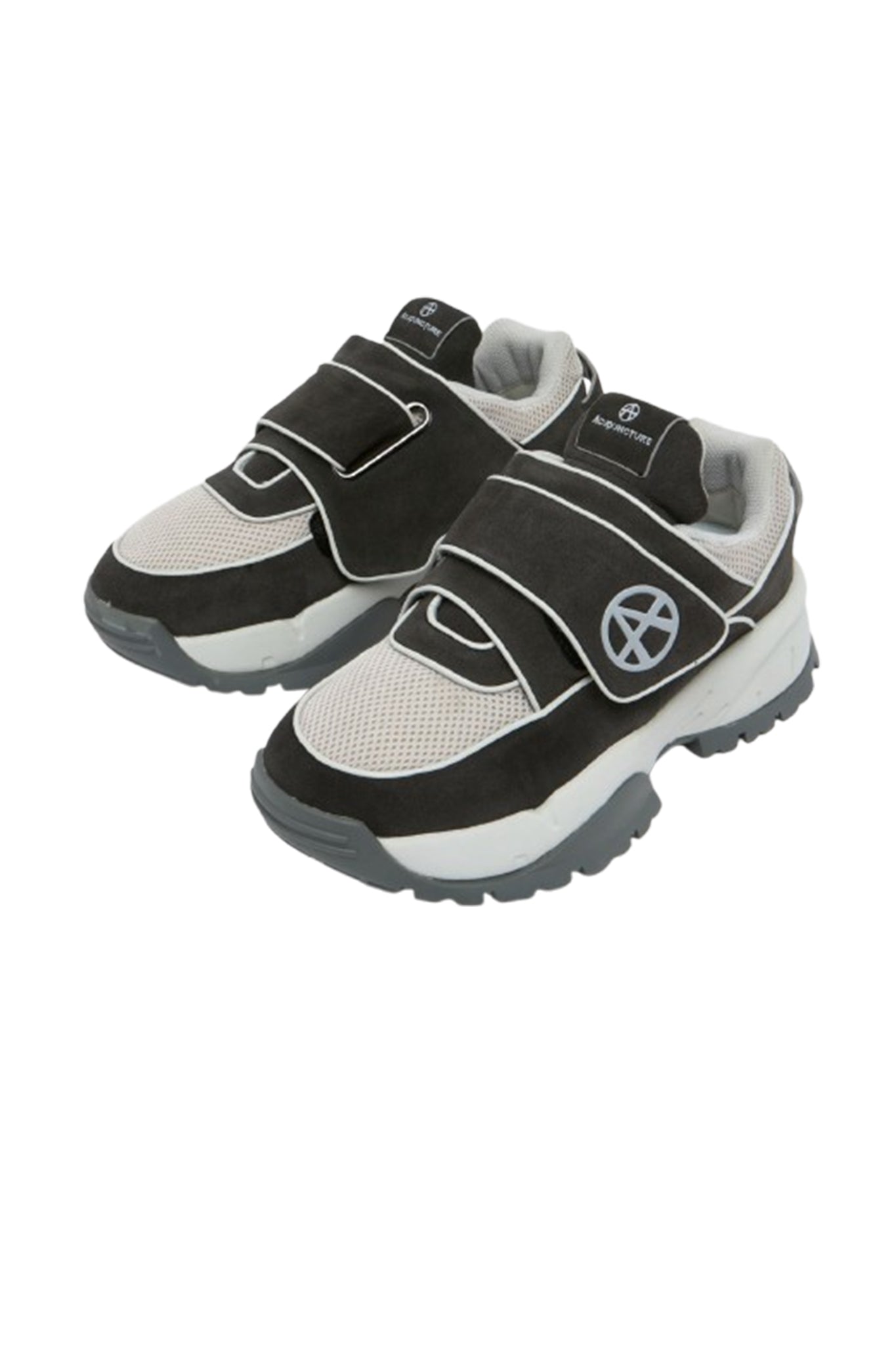 BEEFER SUEDE TWO-TONED GREY - Acupuncture
