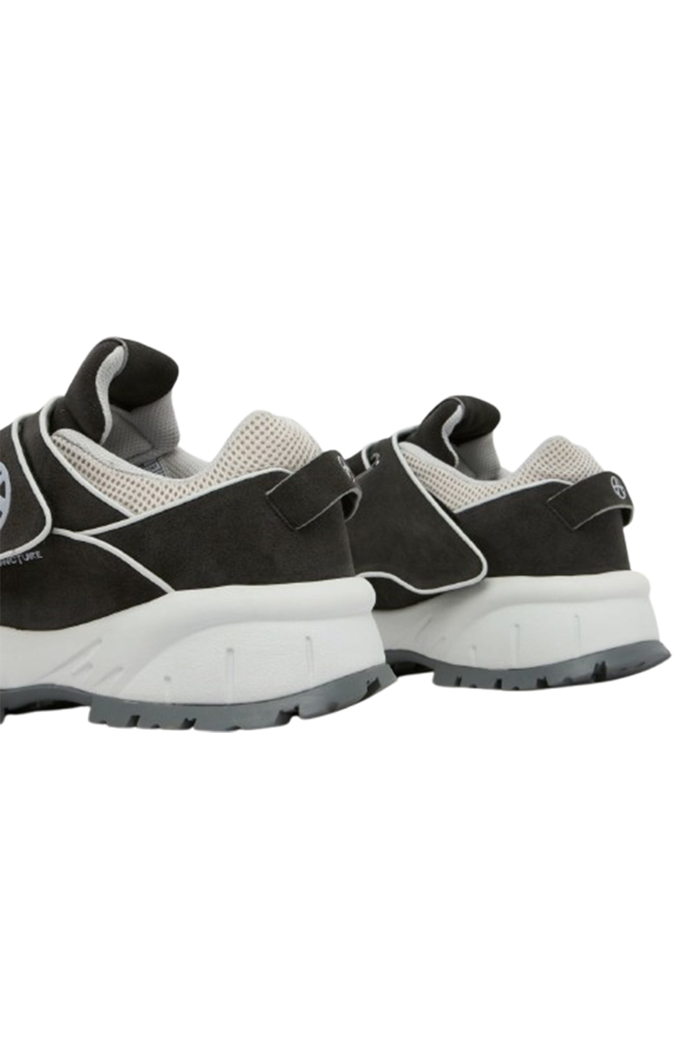 BEEFER SUEDE TWO-TONED GREY - Acupuncture